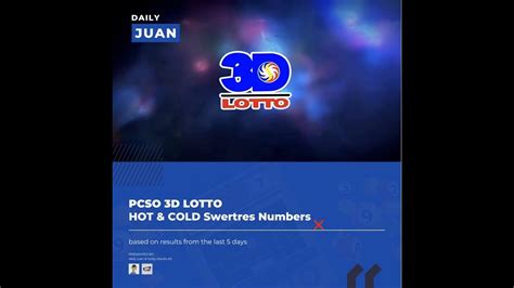 Swertres Hot & Cold Numbers 2023 .